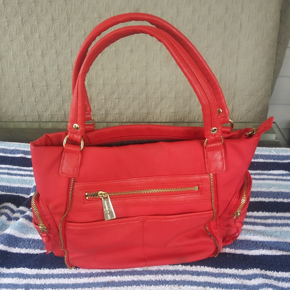Olivia+ joy Red handbag